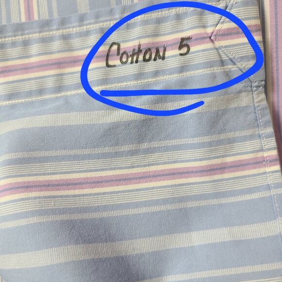 Polo Golf Ralph Lauren Shirt Mens Button Down XL Blue Pink Multi Sniped Preppy - Picture 8 of 14